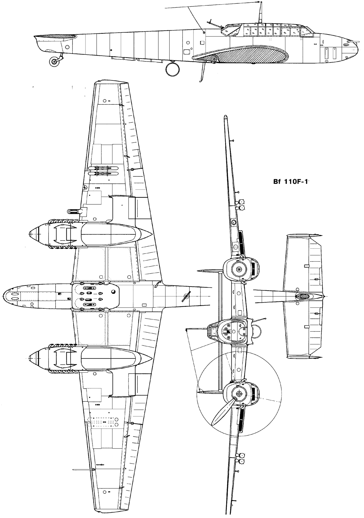 Bf.110D(E,F)