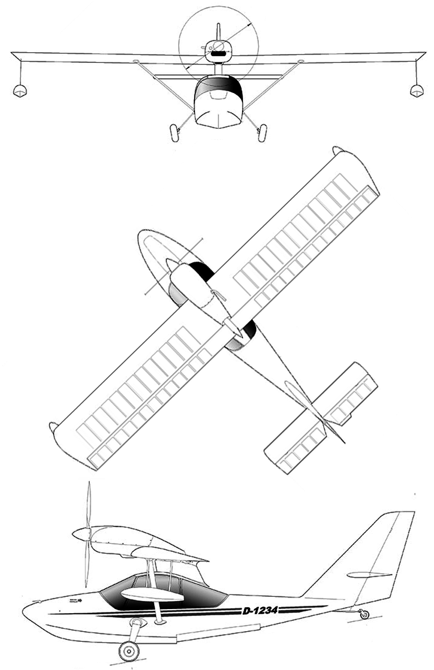 Avión Anfibio Borei