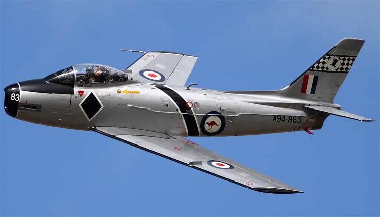 CA-27 Sabre fighter