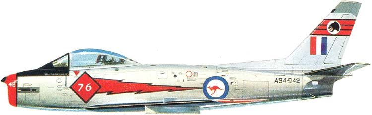 CA-27 Sabre fighter
