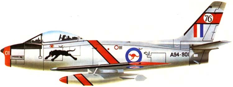 CA-27 Sabre fighter
