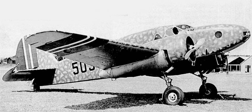 Ca.310 Libeccio avión militar