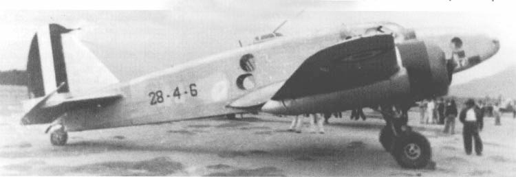 Ca.310 Libeccio avión militar