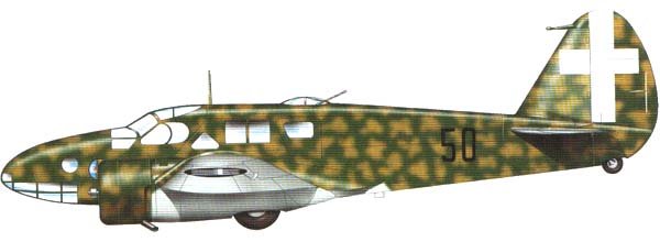 Ca.310 Libeccio avión militar