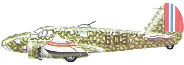 Ca.310 Libeccio avión militar
