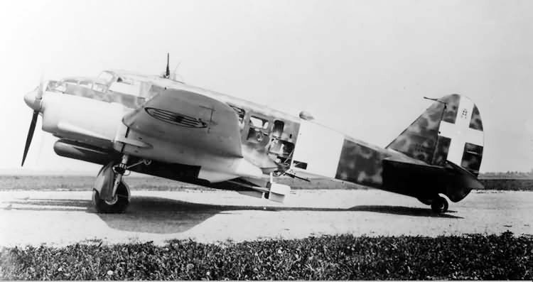 Ca.314 bombardero ligero italiano