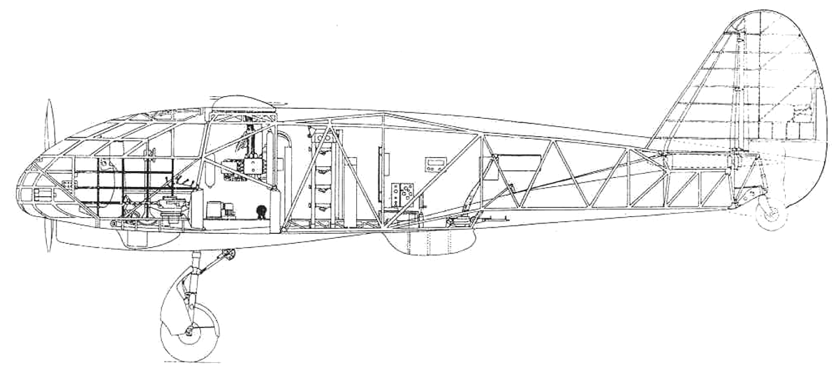 Ca.314 bombardero ligero italiano
