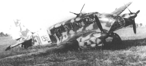 Ca.314 bombardero ligero italiano