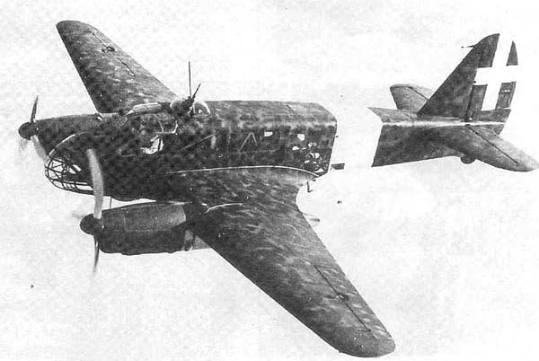 Ca.314 bombardero ligero italiano
