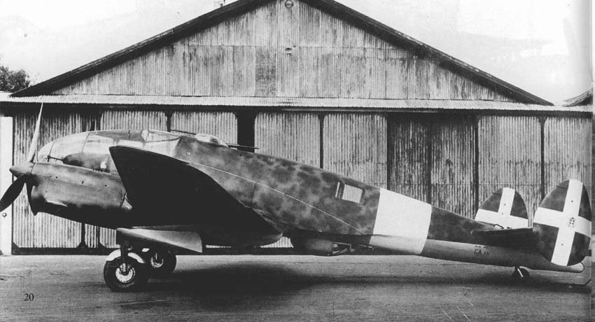 Ca.331 Raffica light bomber