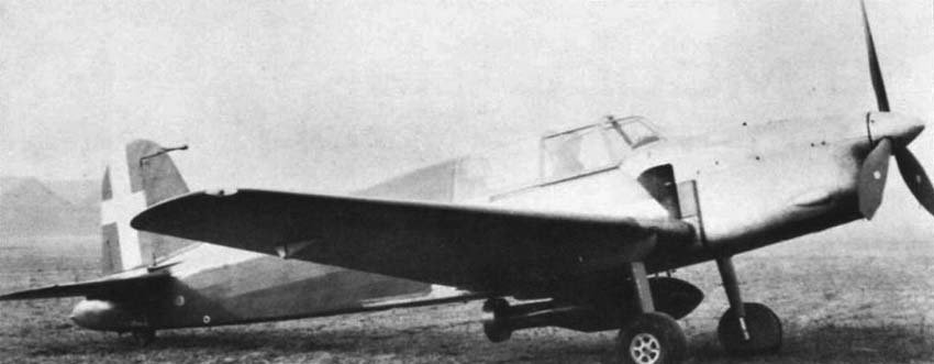Ca.355 Tuffo avión Caproni