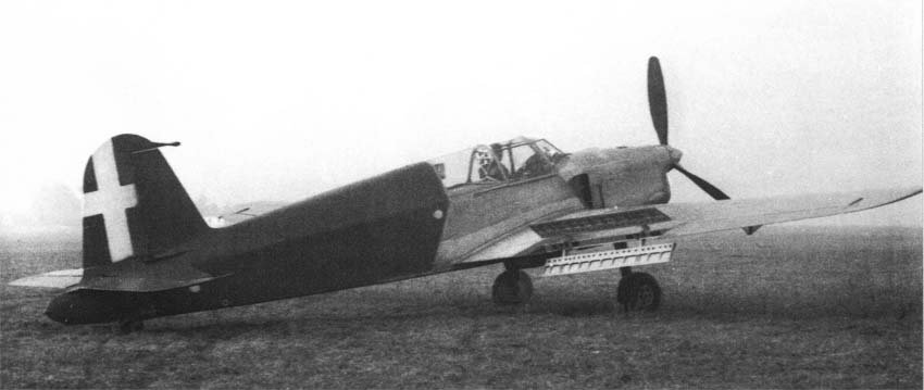 Ca.355 Tuffo avión Caproni