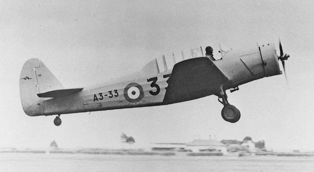 Avión de entrenamiento CAC CA-6 Wackett