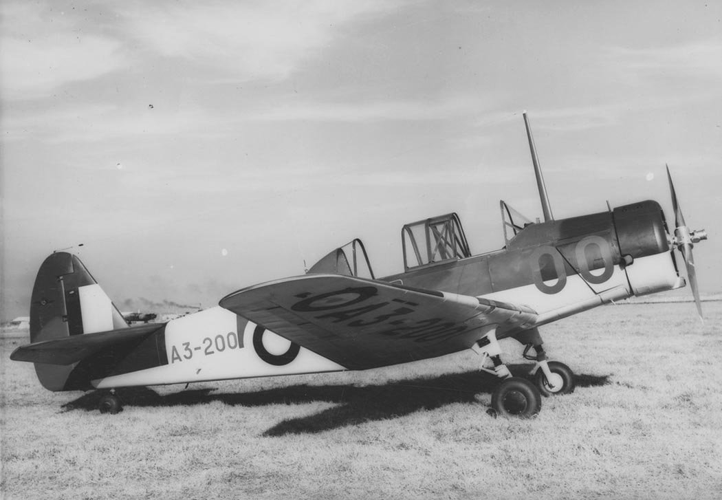 Avión de entrenamiento CAC CA-6 Wackett