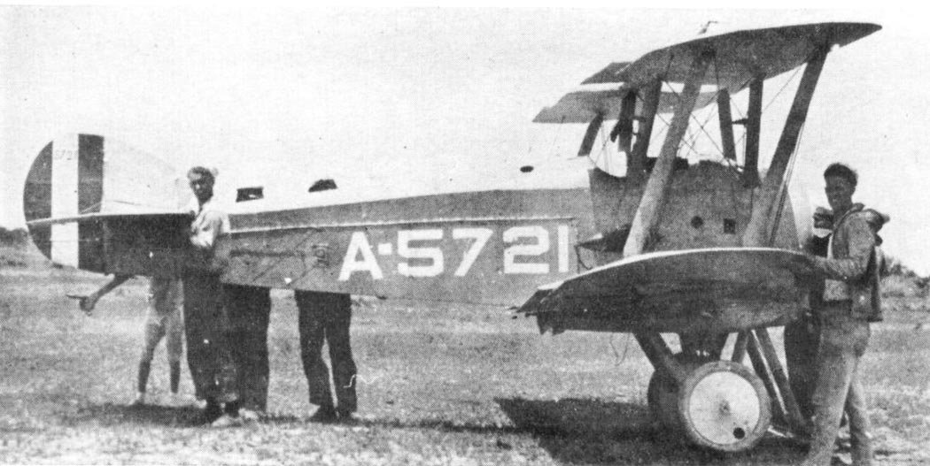 Sopwith F.1 Camel caza biplano