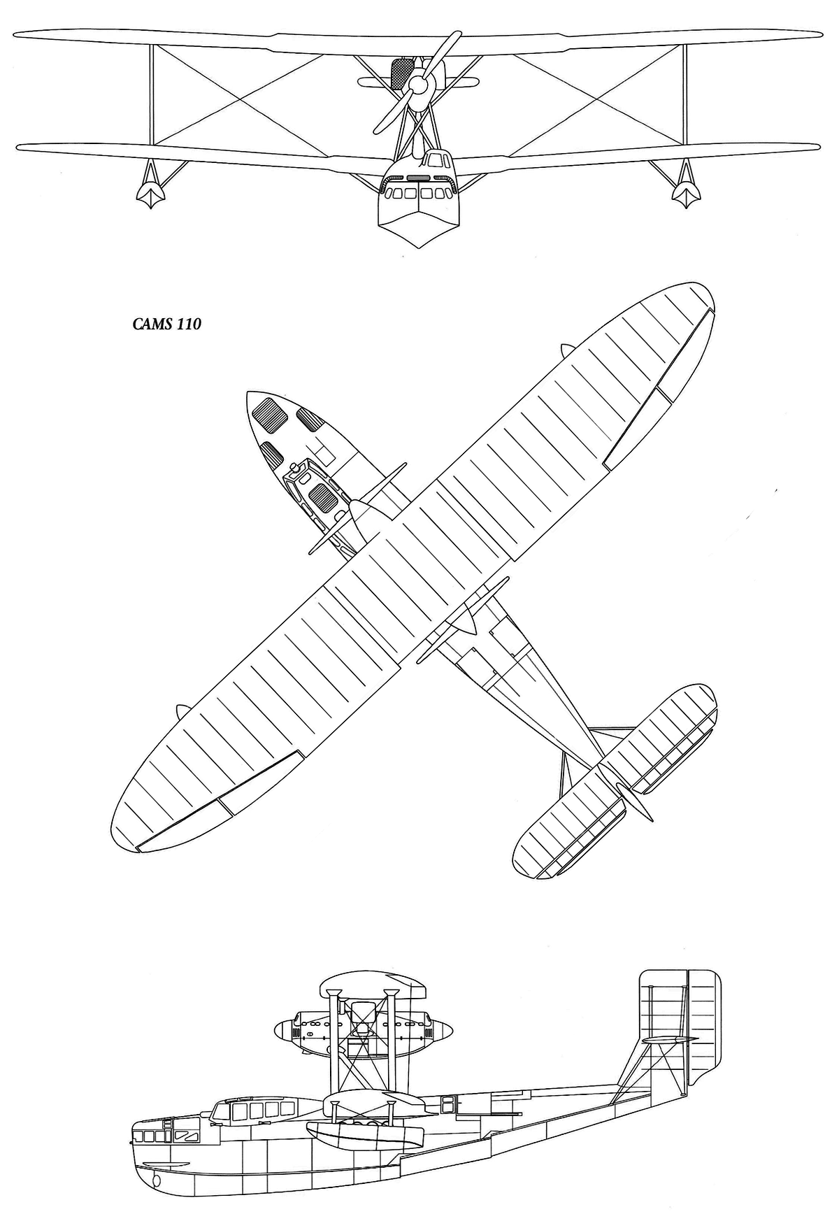 CAMS 110 hidroavión de patrulla
