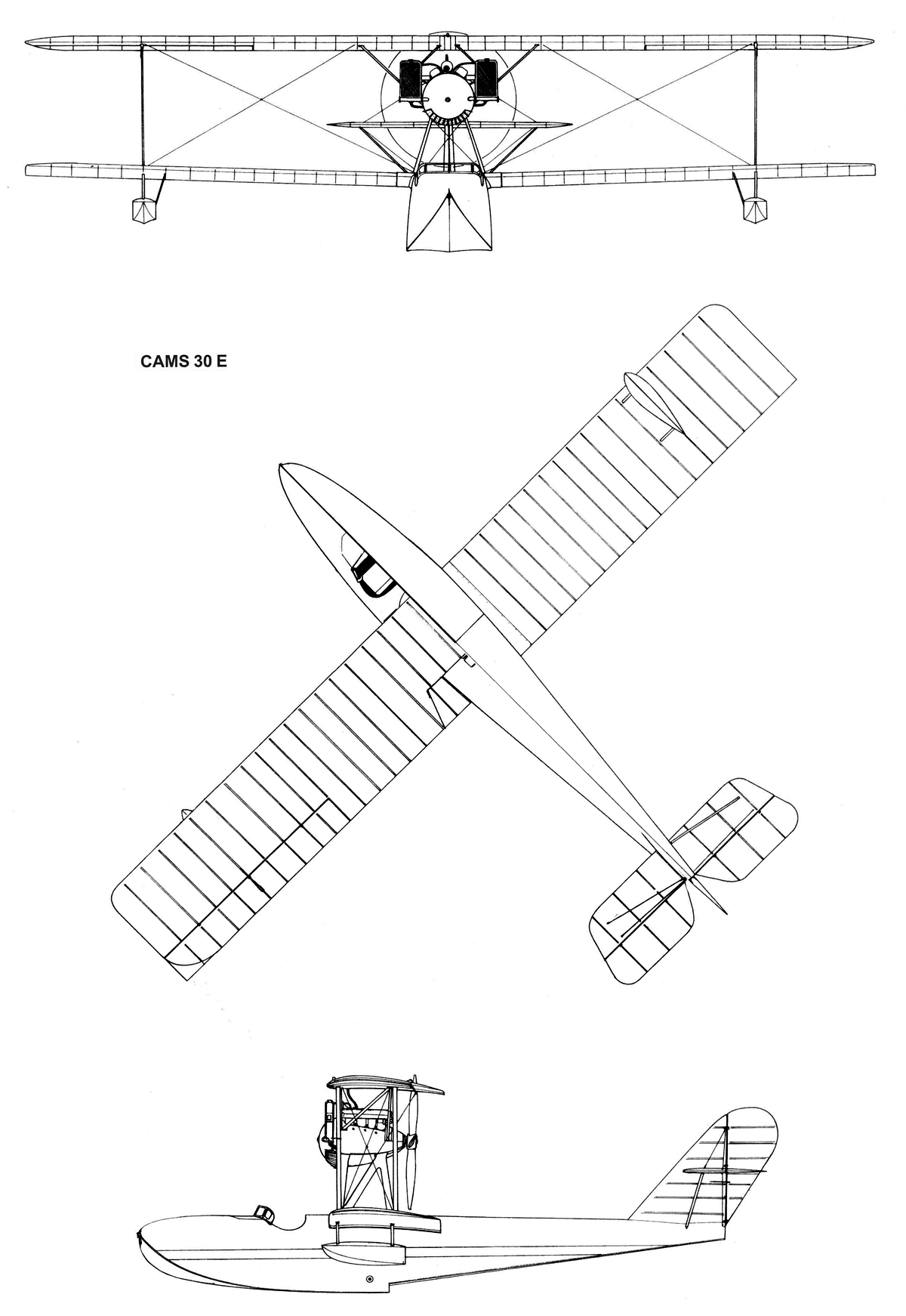 CAMS 30 hidroavión de entrenamiento