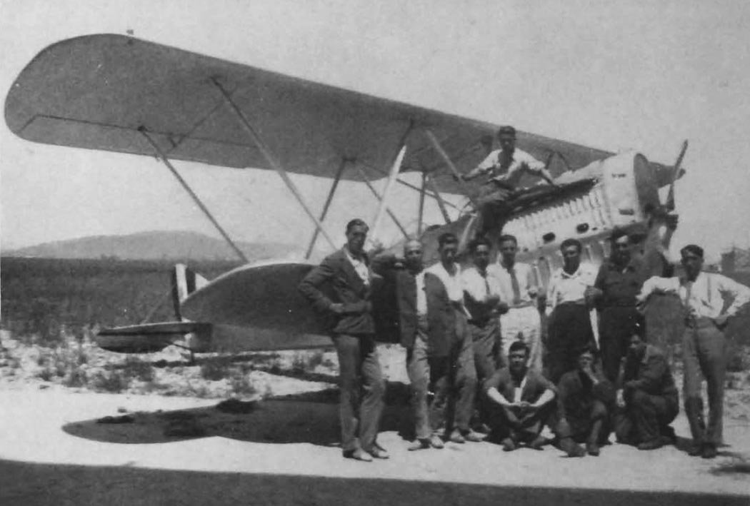 CANT 36 Italian training biplane