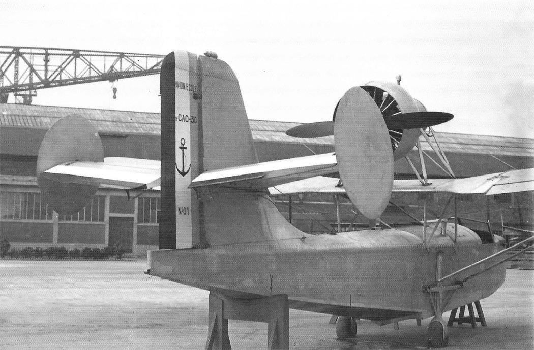 CAO.300 ED-2 hidroavión de entrenamiento