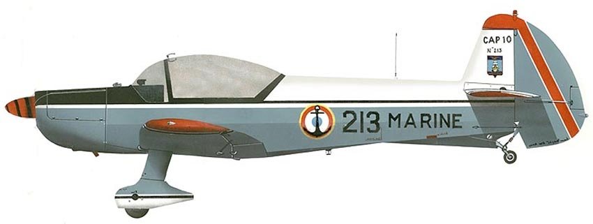 Mudry CAP.10 B avión acrobático