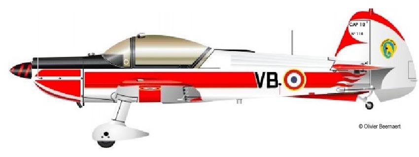 Mudry CAP.10 B avión acrobático