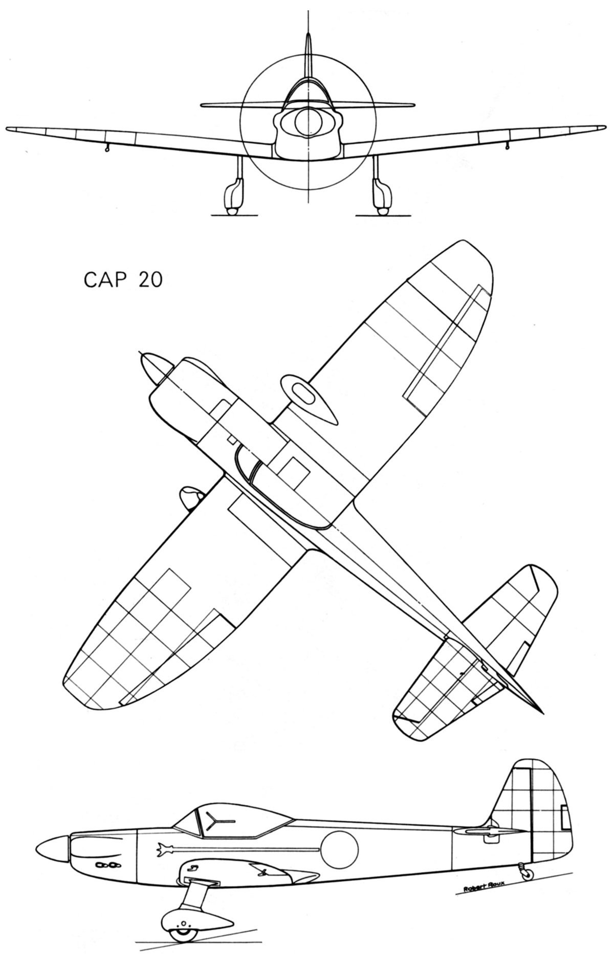 CAP.20 avión acrobático
