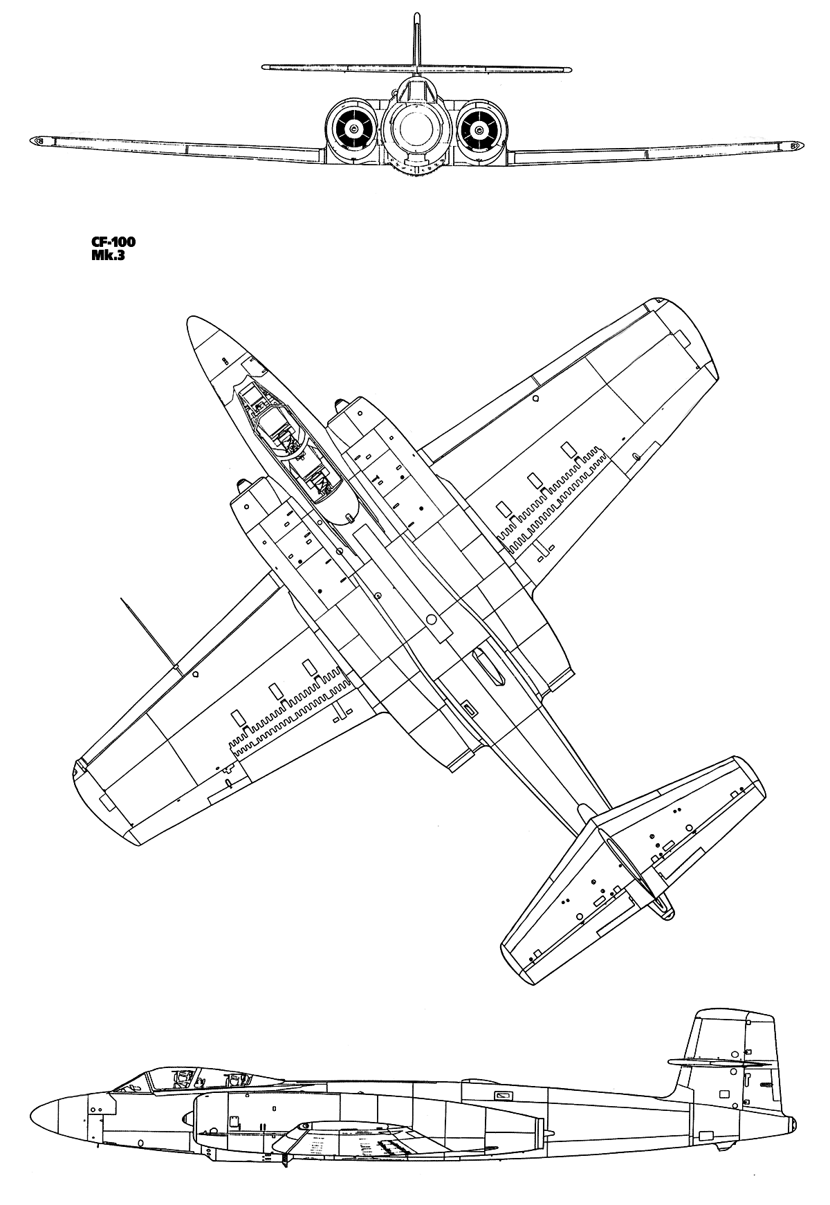 CF-100 Canuck interceptor