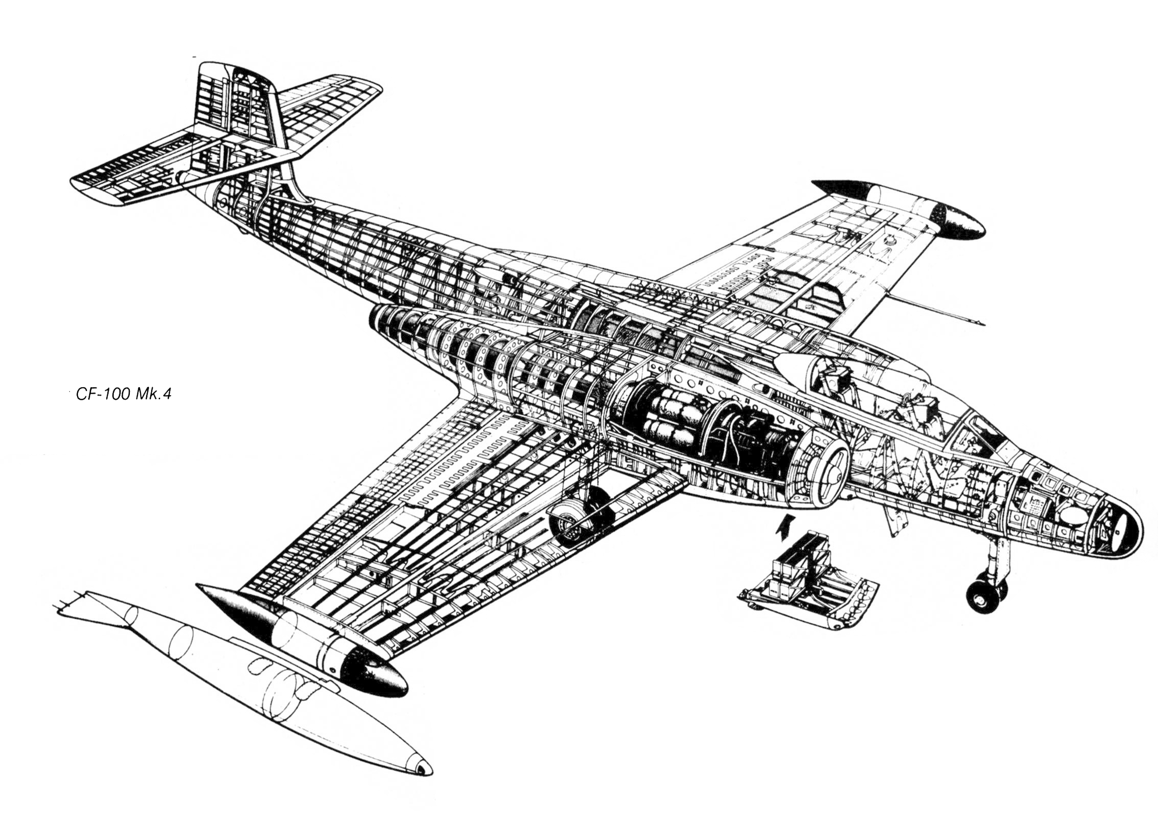 CF-100 Canuck interceptor