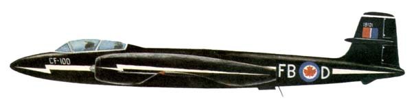 CF-100 Canuck interceptor