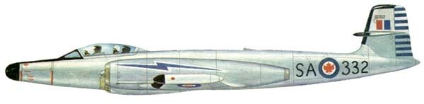 CF-100 Canuck interceptor