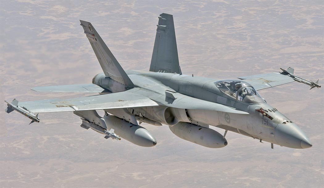Avión de combate polivalente CF-18 Hornet