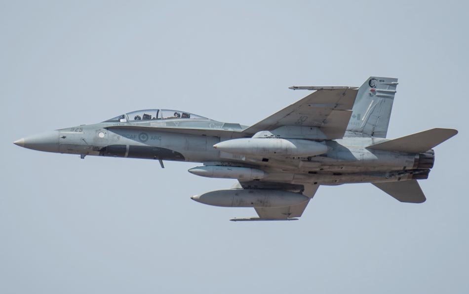 Avión de combate polivalente CF-18 Hornet