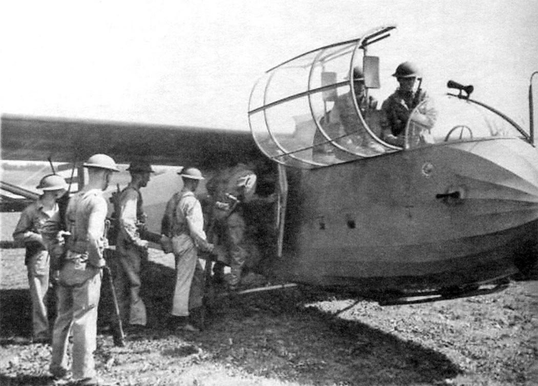 CG-3 planeador de carga militar