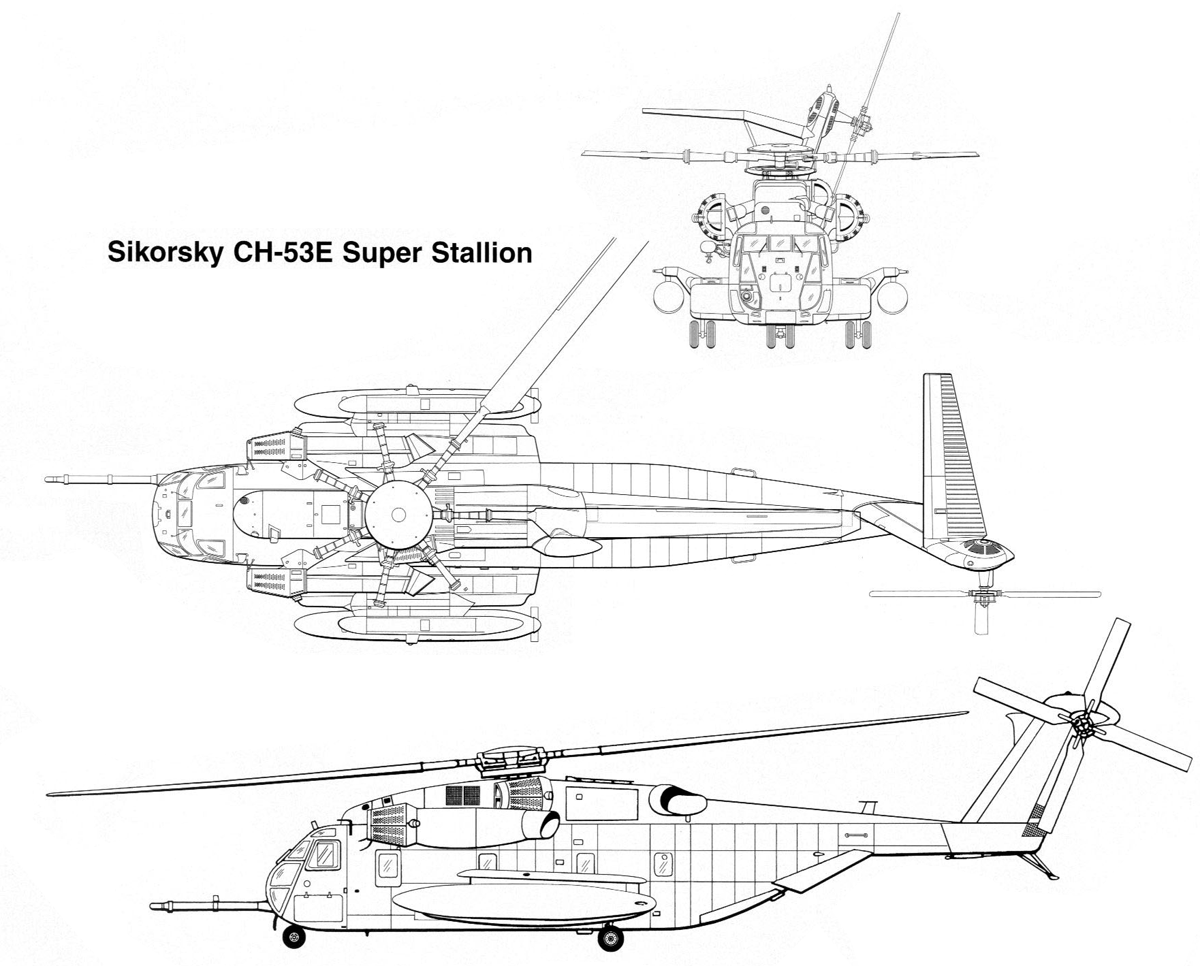 CH-53E Super Stallion helicóptero pesado