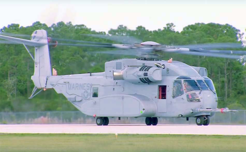 CH-53K King Stallion helicóptero de transporte pesado