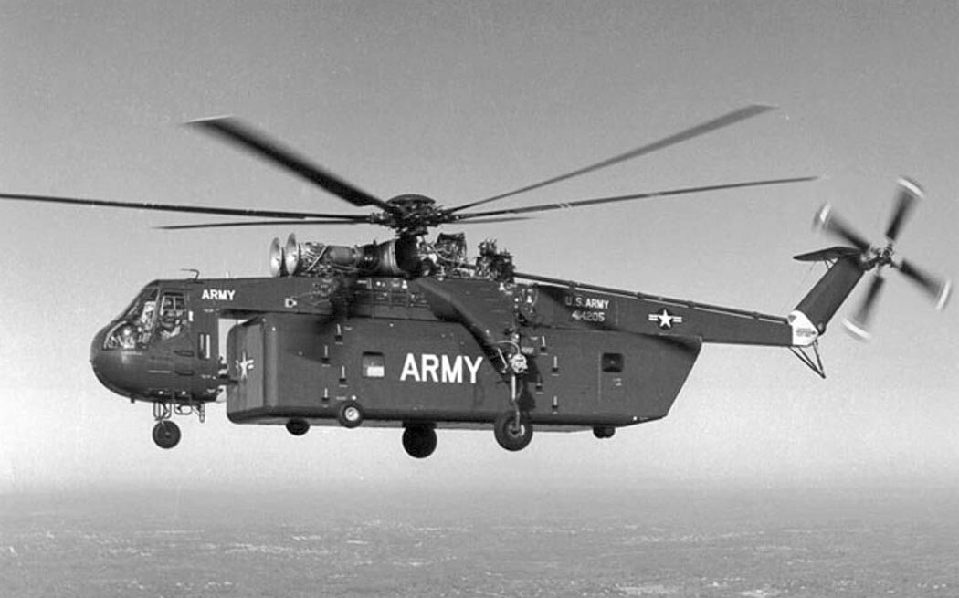 Sikorsky CH-54 Tarhe helicóptero grúa de carga pesada