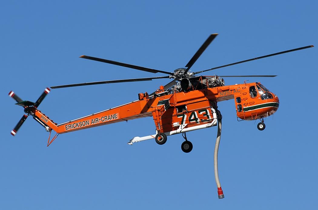 Sikorsky CH-54 Tarhe helicóptero grúa de carga pesada