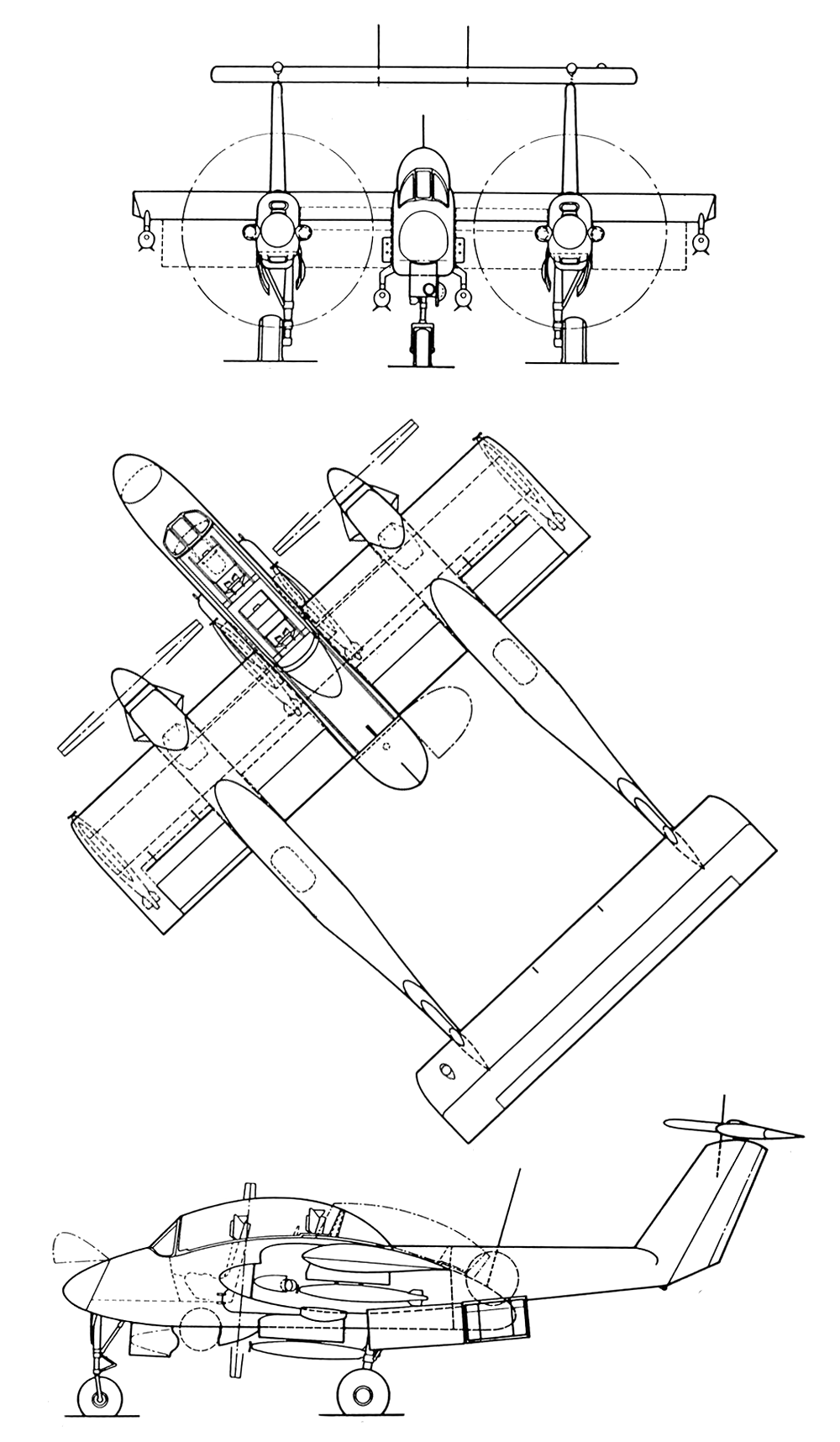 Avión de contrainsurgencia Convair Modelo 48 Charger