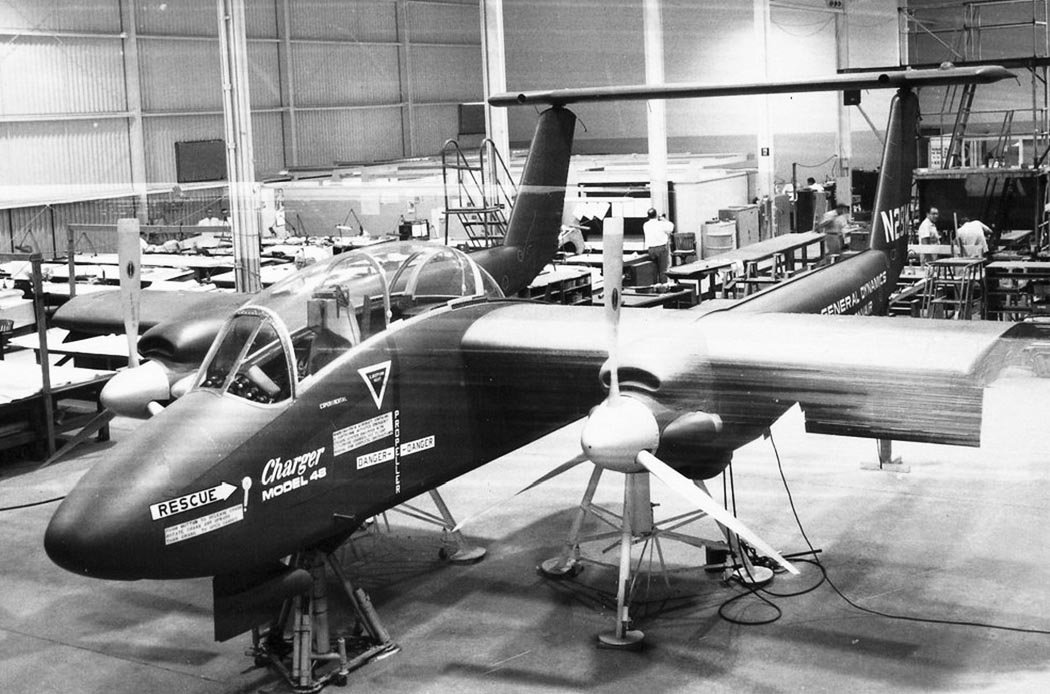 Avión de contrainsurgencia Convair Modelo 48 Charger