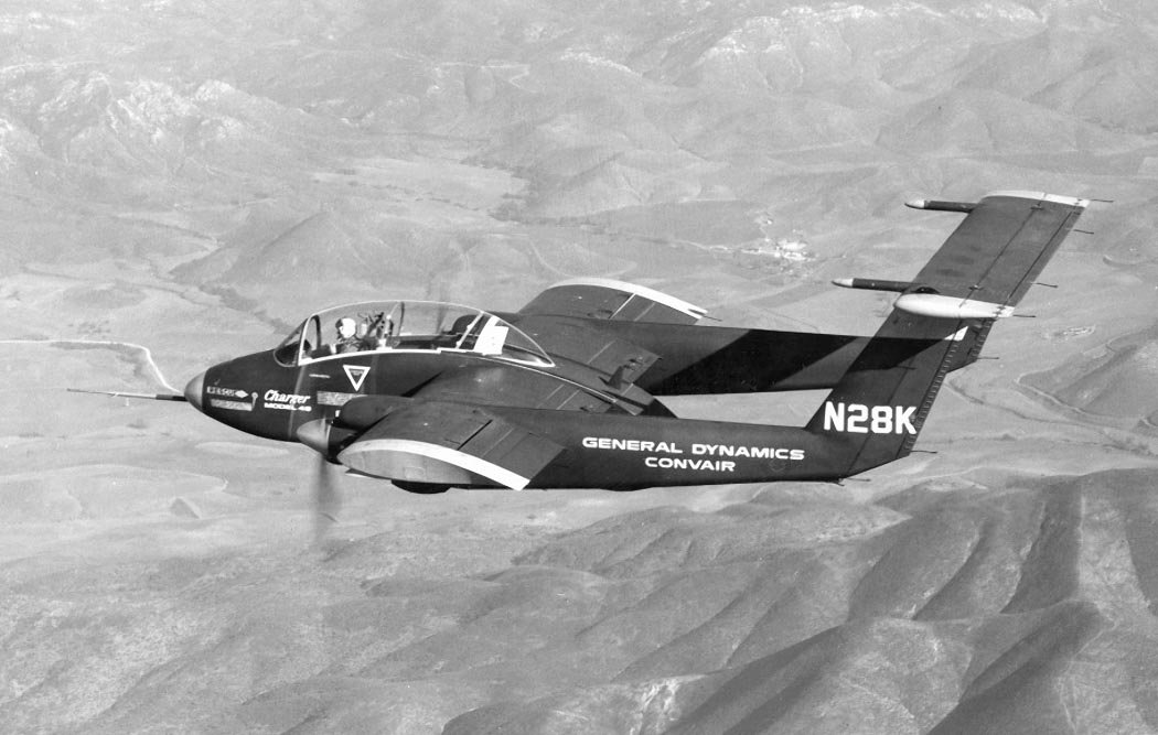 Avión de contrainsurgencia Convair Modelo 48 Charger