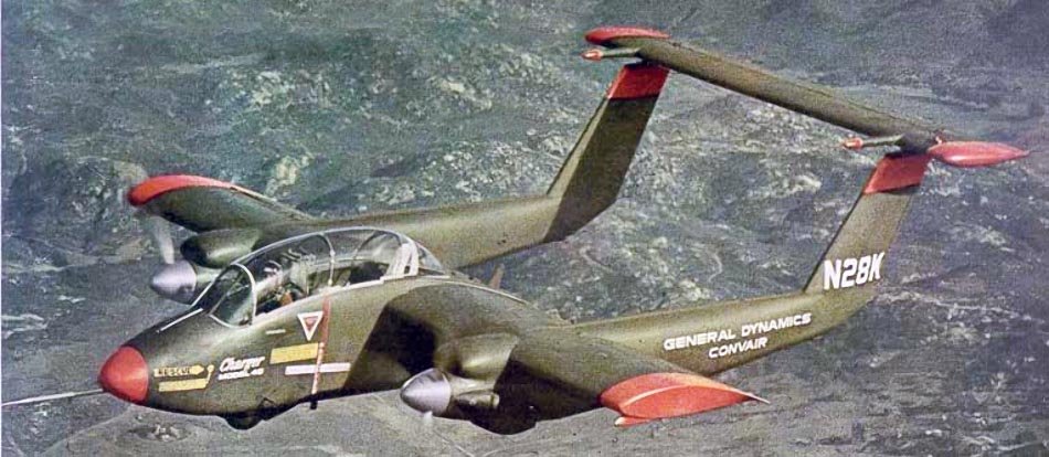 Avión de contrainsurgencia Convair Modelo 48 Charger