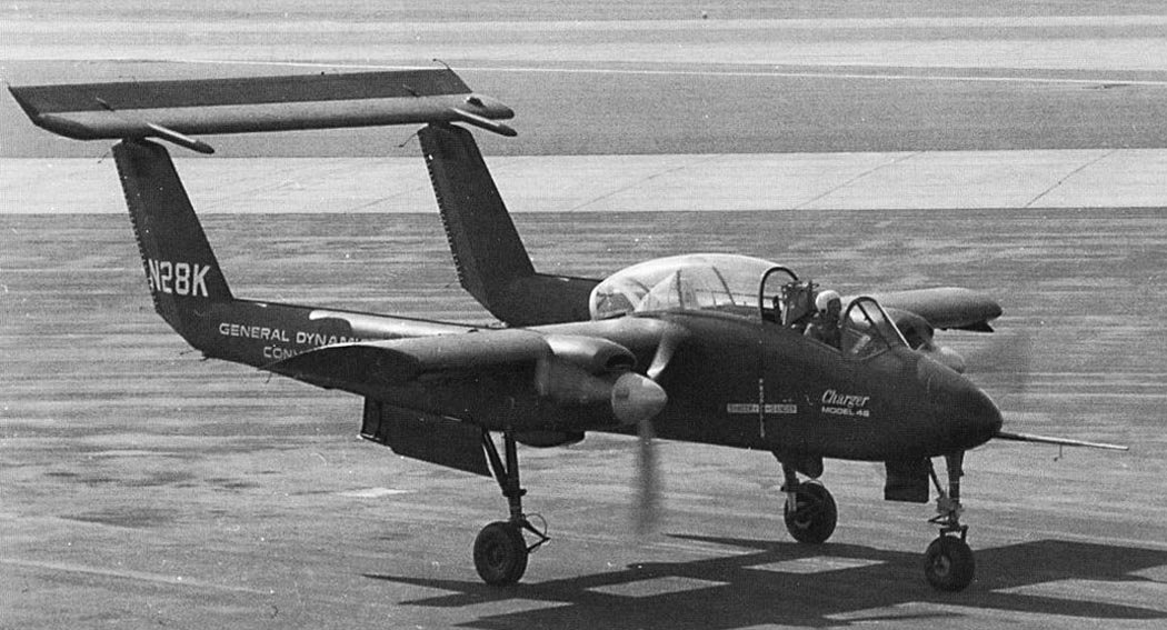 Avión de contrainsurgencia Convair Modelo 48 Charger