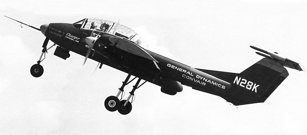Avión de contrainsurgencia Convair Modelo 48 Charger