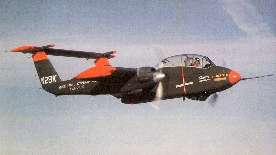 Avión de contrainsurgencia Convair Modelo 48 Charger
