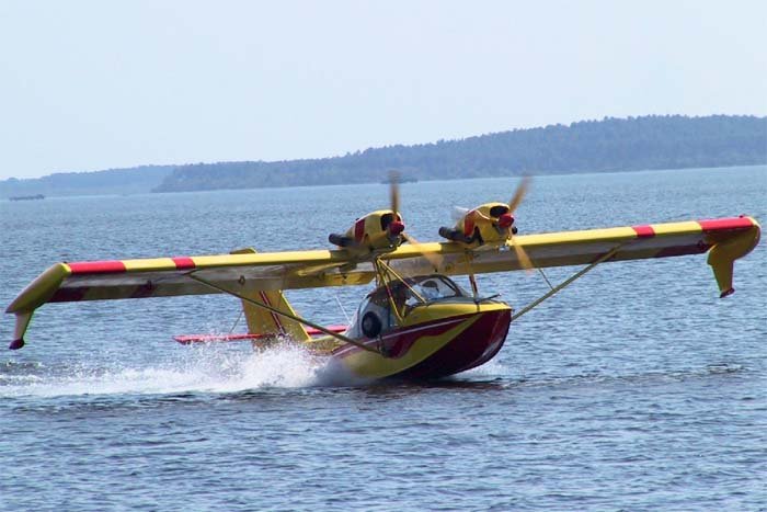 Che-22 Korvet hidroavión anfibio