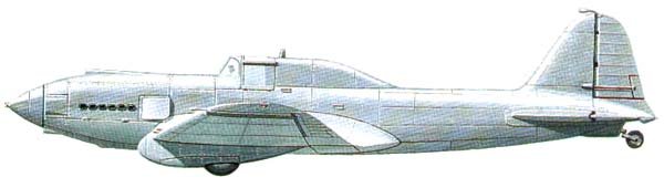 BSh-2 (TsKB-57) avión de ataque soviético