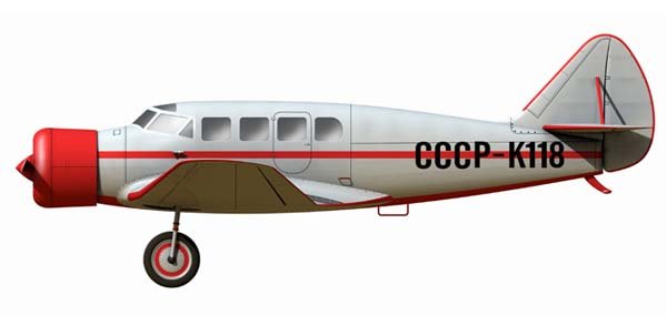 TsKB-6 proyecto de avión de pasajeros