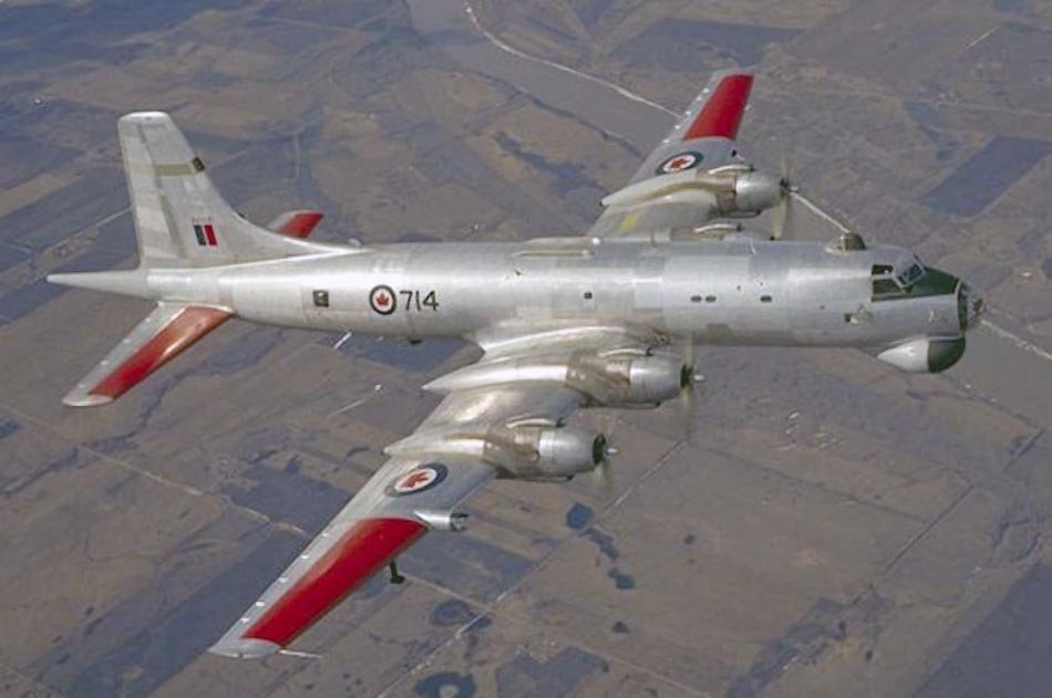CL-28 Argus avión de patrulla marítima