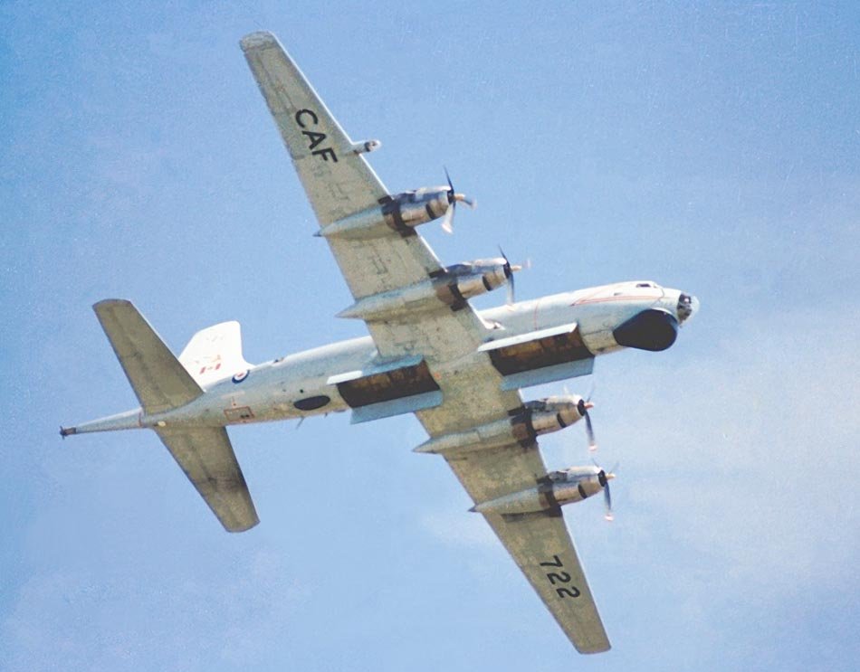 CL-28 Argus avión de patrulla marítima