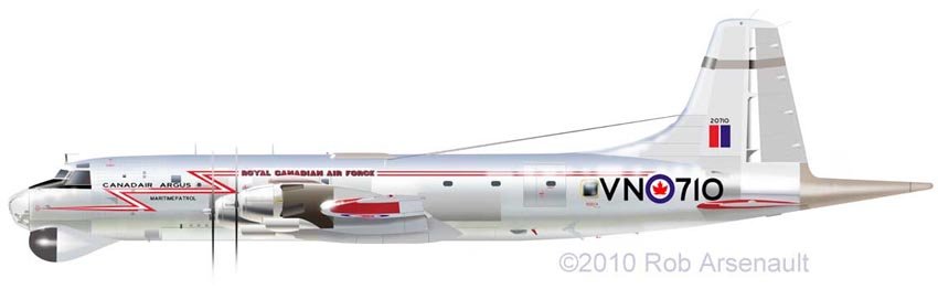 CL-28 Argus avión de patrulla marítima